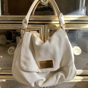 Marc by Marc Jacobs Soft Beige Leather Hand Bag